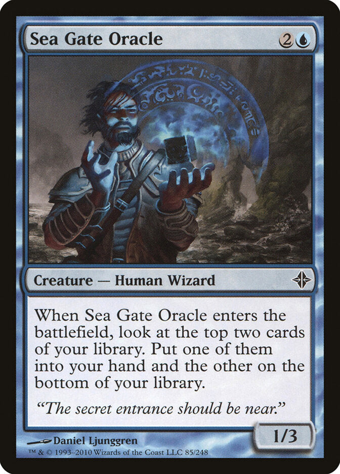 Oráculo do Portão Marinho / Sea Gate Oracle - Magic: The Gathering - MoxLand