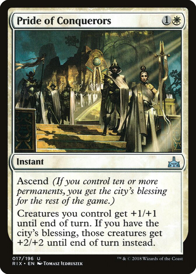 Orgulho dos Conquistadores / Pride of Conquerors - Magic: The Gathering - MoxLand