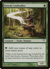 Orochi Chama-Folhas / Orochi Leafcaller - Magic: The Gathering - MoxLand