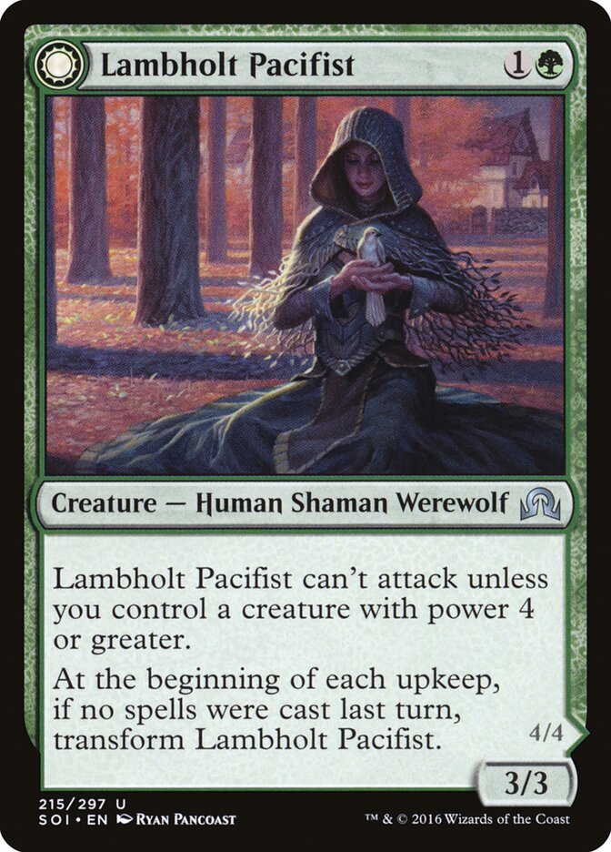 Pacifista de Lambholt / Lambholt Pacifist - Magic: The Gathering - MoxLand
