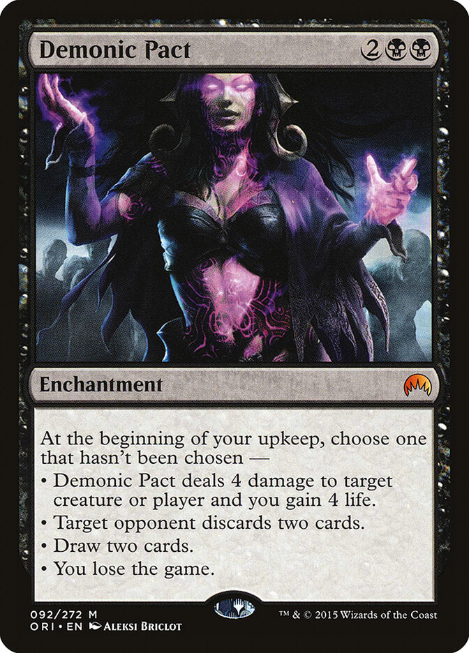 Pacto Demoníaco / Demonic Pact - Magic: The Gathering - MoxLand