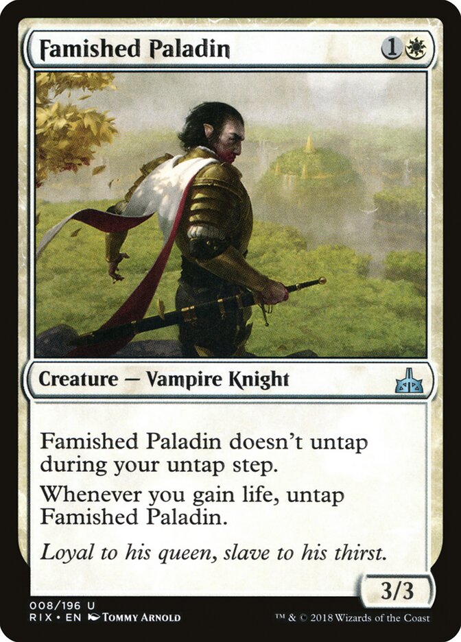 Paladino Faminto / Famished Paladin - Magic: The Gathering - MoxLand