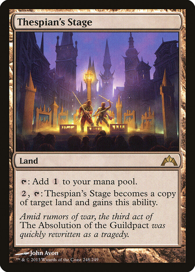 Palco Dramático / Thespian's Stage - Magic: The Gathering - MoxLand