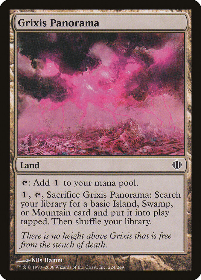 Panorama de Grixis / Grixis Panorama - Magic: The Gathering - MoxLand