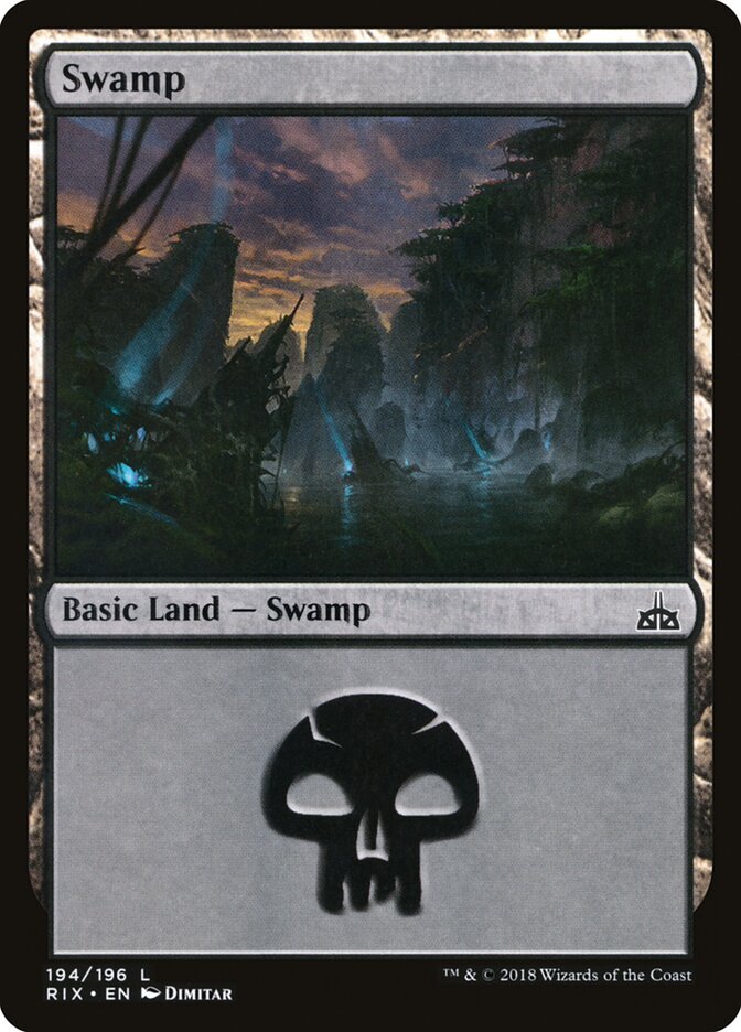 Pântano / Swamp - Magic: The Gathering - MoxLand