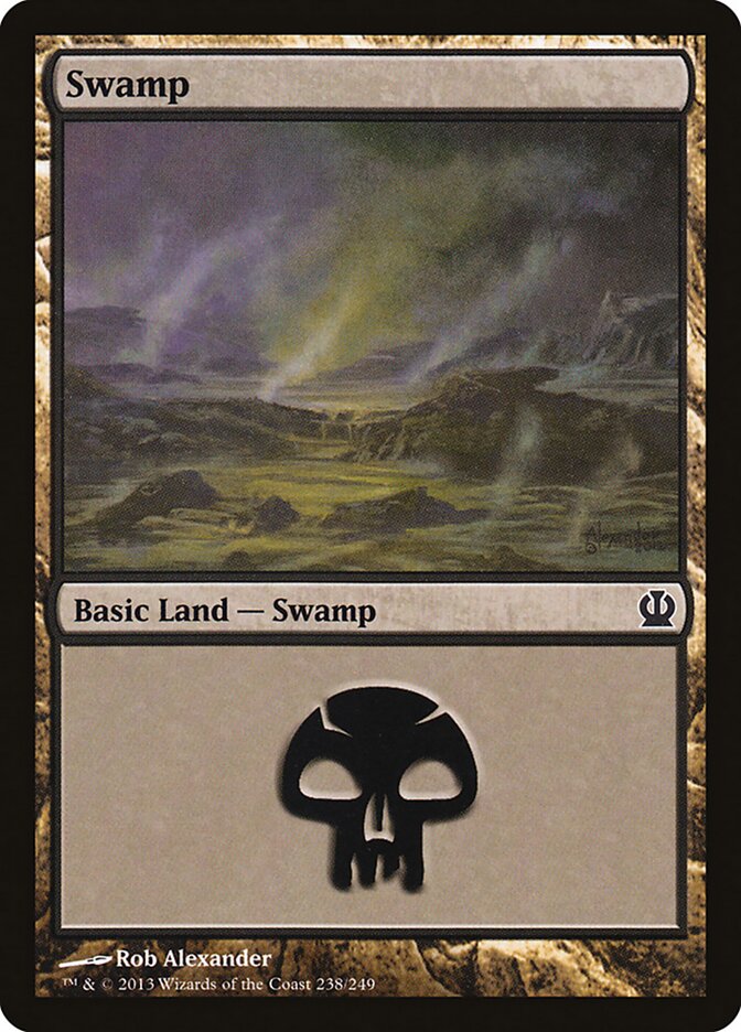 Pântano / Swamp - Magic: The Gathering - MoxLand
