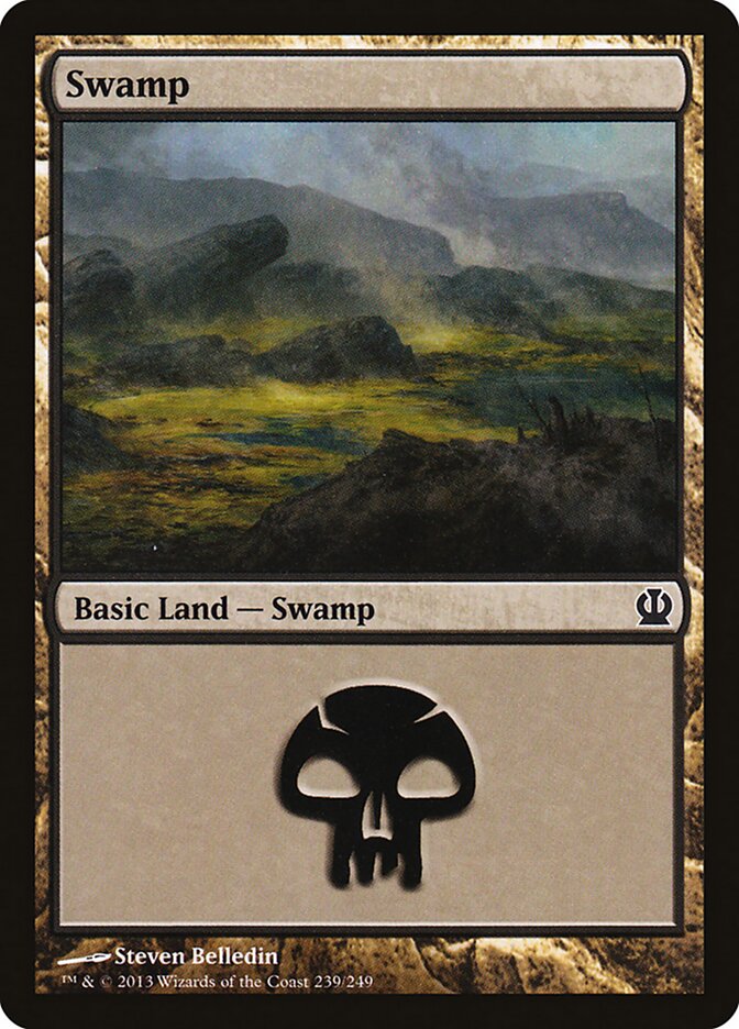 Pântano / Swamp - Magic: The Gathering - MoxLand
