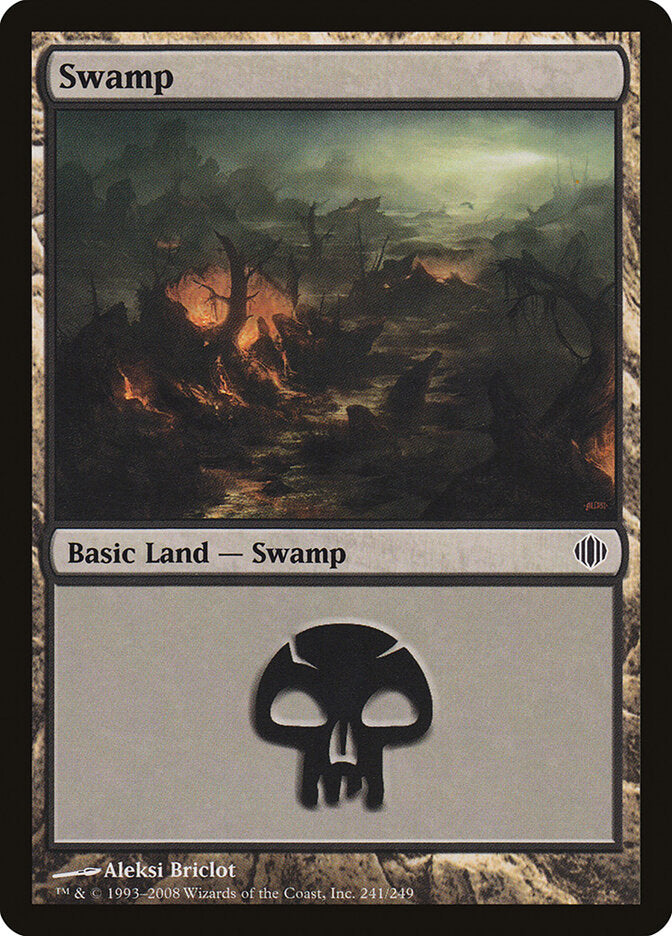 Pântano / Swamp - Magic: The Gathering - MoxLand