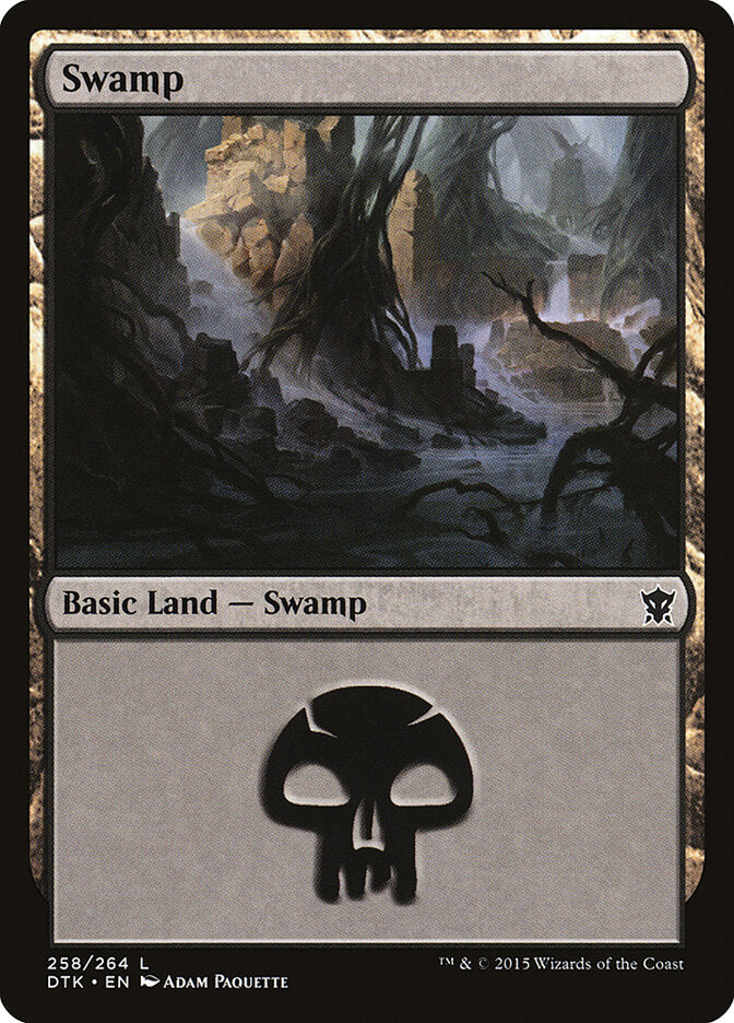 Pântano / Swamp - Magic: The Gathering - MoxLand