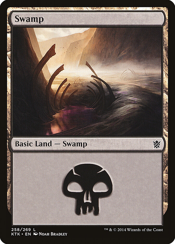 Pântano / Swamp - Magic: The Gathering - MoxLand