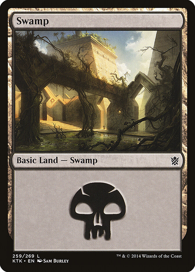 Pântano / Swamp - Magic: The Gathering - MoxLand