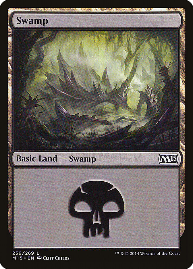 Pântano / Swamp - Magic: The Gathering - MoxLand