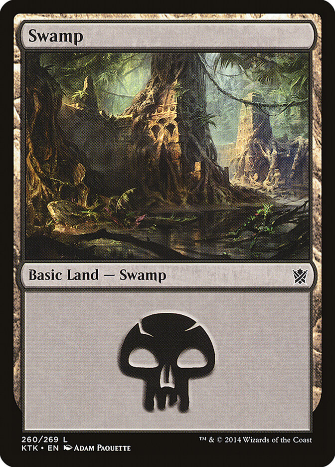 Pântano / Swamp - Magic: The Gathering - MoxLand