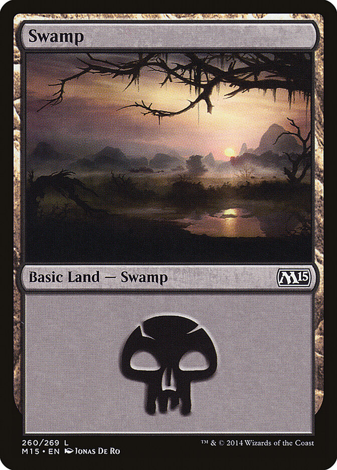 Pântano / Swamp - Magic: The Gathering - MoxLand