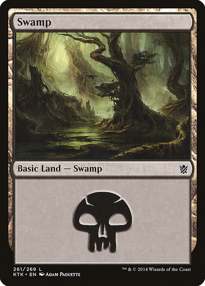 Pântano / Swamp - Magic: The Gathering - MoxLand