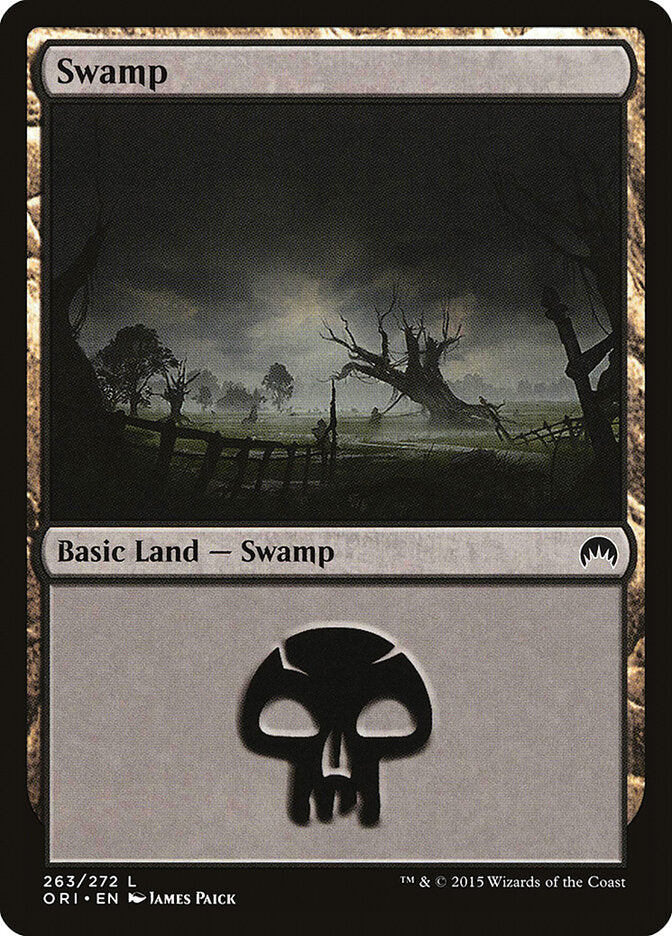 Pântano / Swamp - Magic: The Gathering - MoxLand