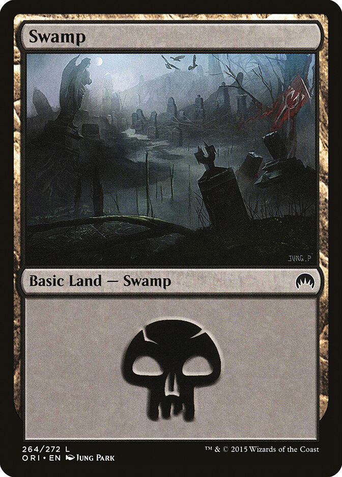 Pântano / Swamp - Magic: The Gathering - MoxLand
