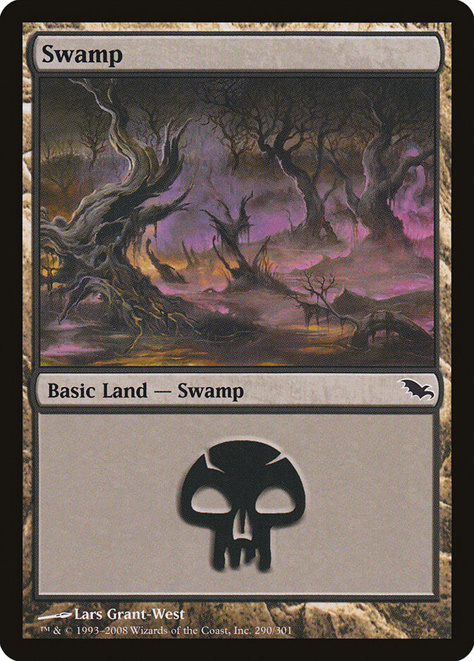 Pântano / Swamp - Magic: The Gathering - MoxLand