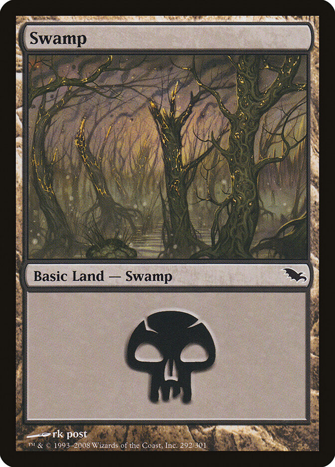Pântano / Swamp - Magic: The Gathering - MoxLand