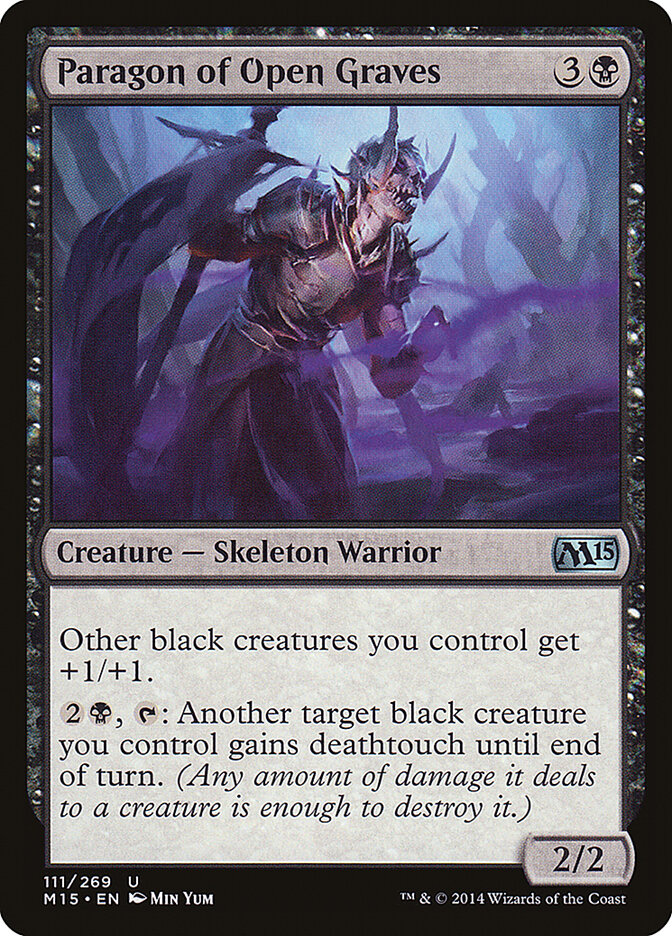 Paradigma das Covas Abertas / Paragon of Open Graves - Magic: The Gathering - MoxLand
