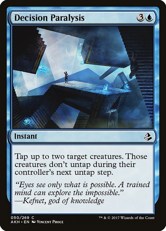 Paralisia Decisória / Decision Paralysis - Magic: The Gathering - MoxLand