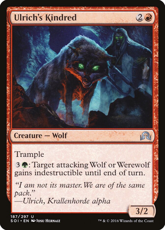 Parente de Ulrich / Ulrich's Kindred - Magic: The Gathering - MoxLand