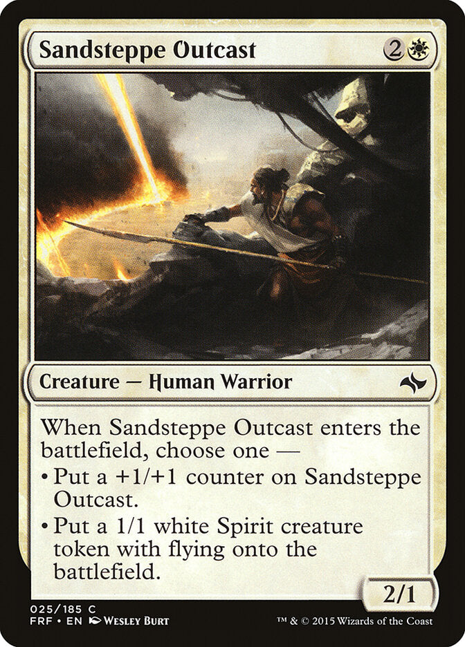 Pária da Estepe Arenosa / Sandsteppe Outcast - Magic: The Gathering - MoxLand