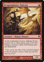 Pária Mestre de Dragões / Dragonmaster Outcast - Magic: The Gathering - MoxLand