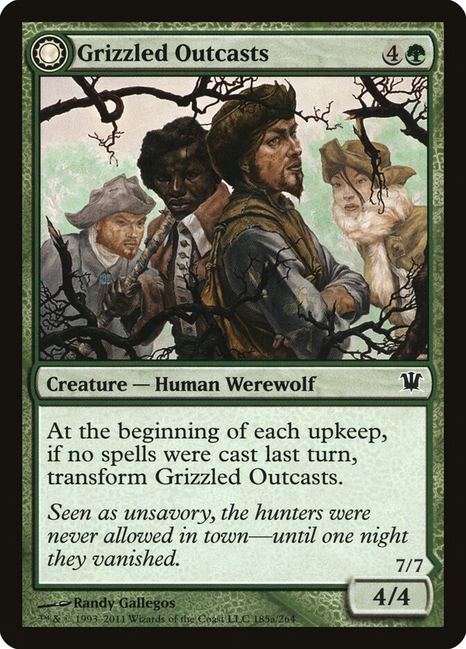 Párias Grisalhos / Grizzled Outcasts - Magic: The Gathering - MoxLand