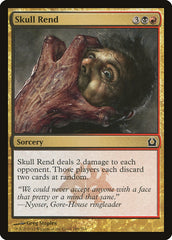 Partir Crânios / Skull Rend