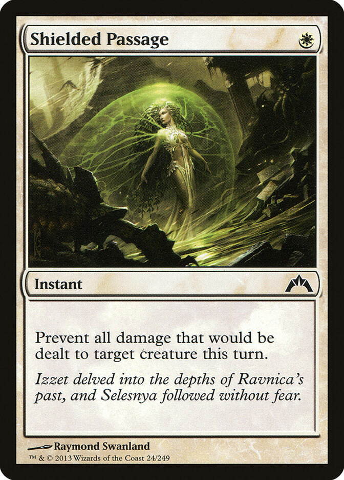Passagem Blindada / Shielded Passage - Magic: The Gathering - MoxLand