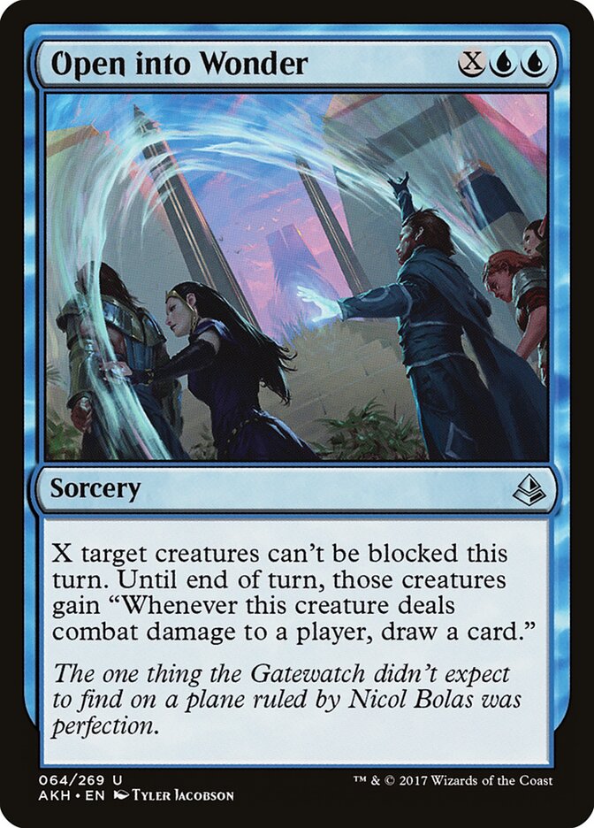 Passagem para a Maravilha / Open into Wonder - Magic: The Gathering - MoxLand