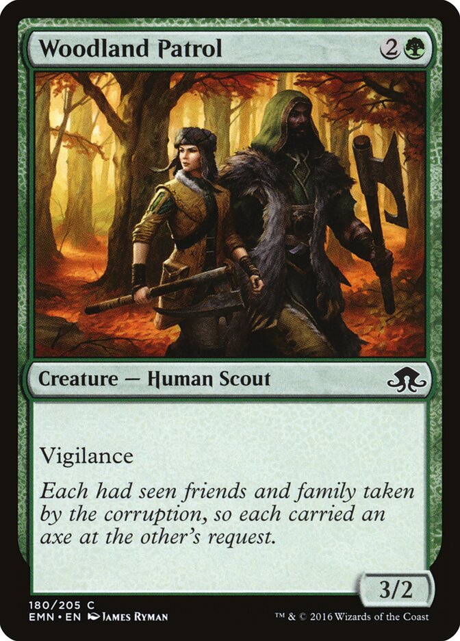 Patrulha da Mata / Woodland Patrol - Magic: The Gathering - MoxLand