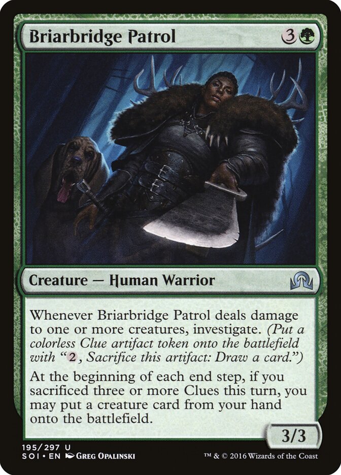Patrulheiro de Pontespinho / Briarbridge Patrol - Magic: The Gathering - MoxLand