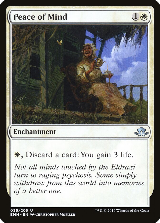 Paz de Espírito / Peace of Mind - Magic: The Gathering - MoxLand