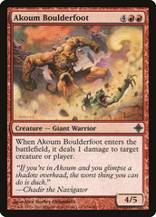 Pé-de-Pedra de Akoum / Akoum Boulderfoot - Magic: The Gathering - MoxLand