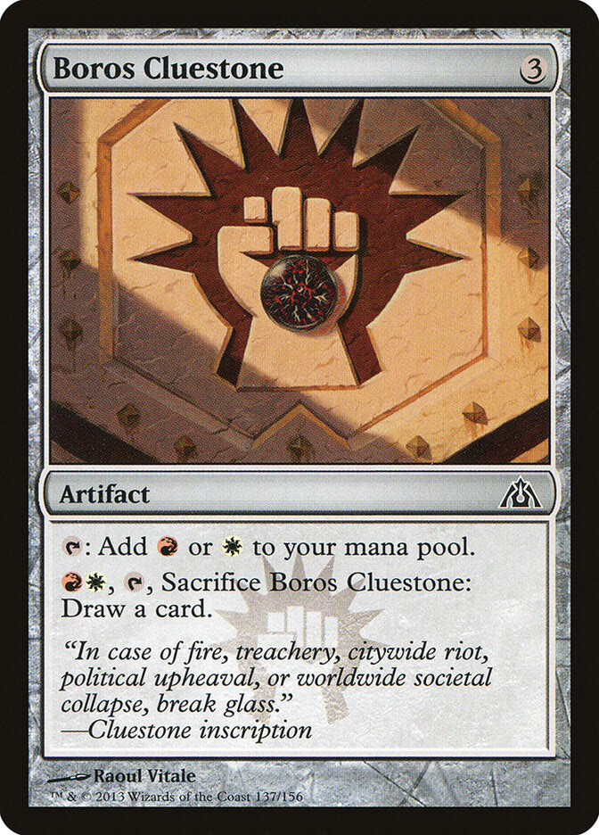 Pedra dos Indícios Boros / Boros Cluestone - Magic: The Gathering - MoxLand