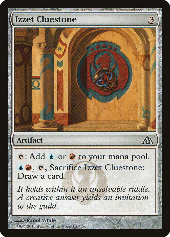 Pedra dos Indícios Izzet / Izzet Cluestone - Magic: The Gathering - MoxLand