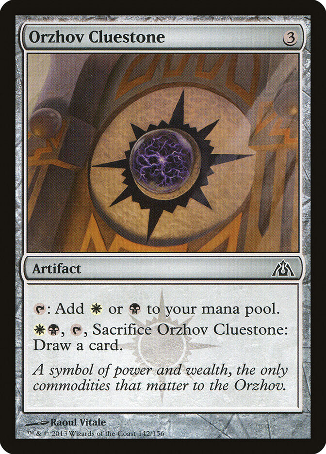 Pedra dos Indícios Orzhov / Orzhov Cluestone - Magic: The Gathering - MoxLand