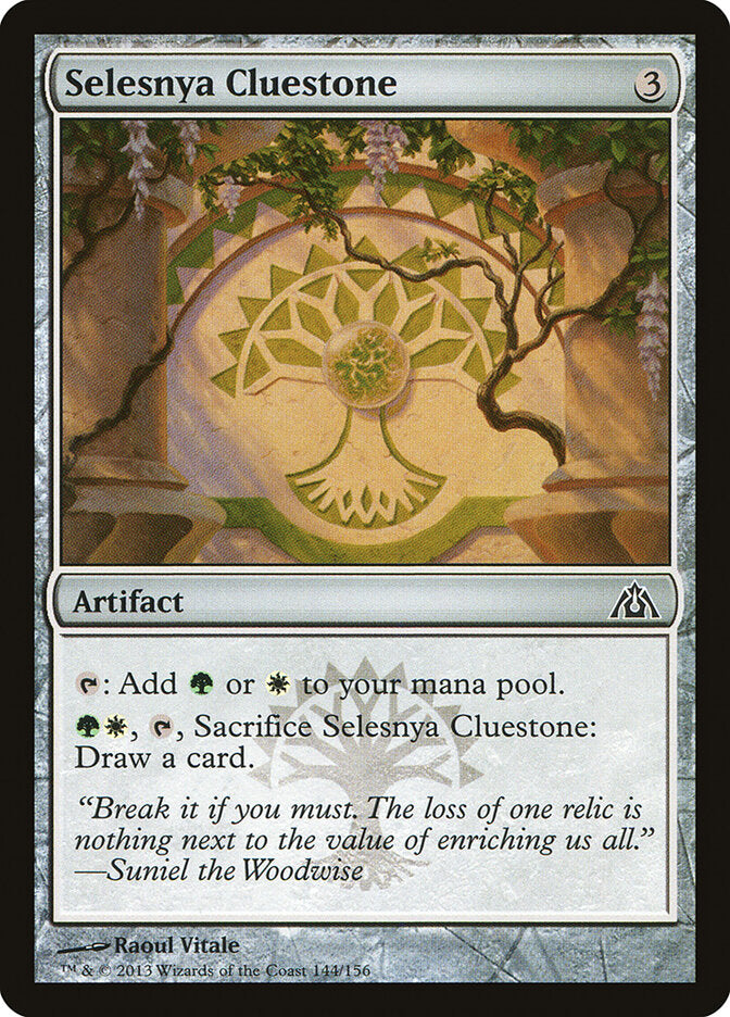 Pedra dos Indícios Selesnya / Selesnya Cluestone - Magic: The Gathering - MoxLand