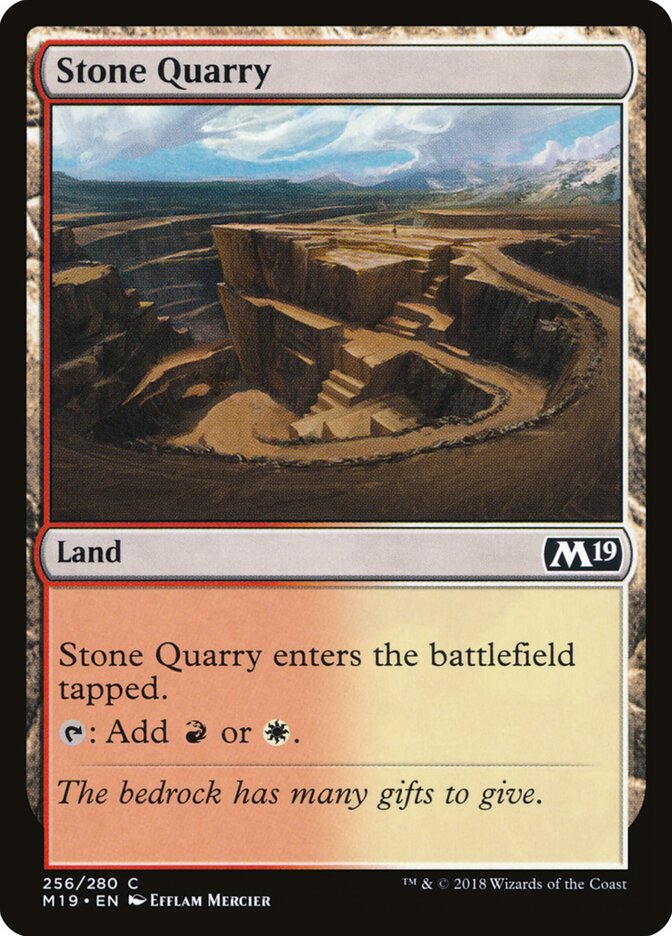Pedreira / Stone Quarry - Magic: The Gathering - MoxLand