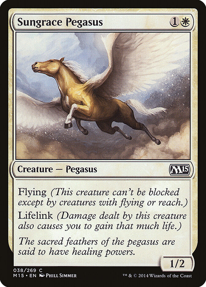Pégaso da Graça Solar / Sungrace Pegasus - Magic: The Gathering - MoxLand