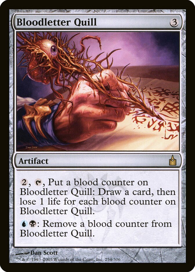 Pena Sanguinária / Bloodletter Quill - Magic: The Gathering - MoxLand
