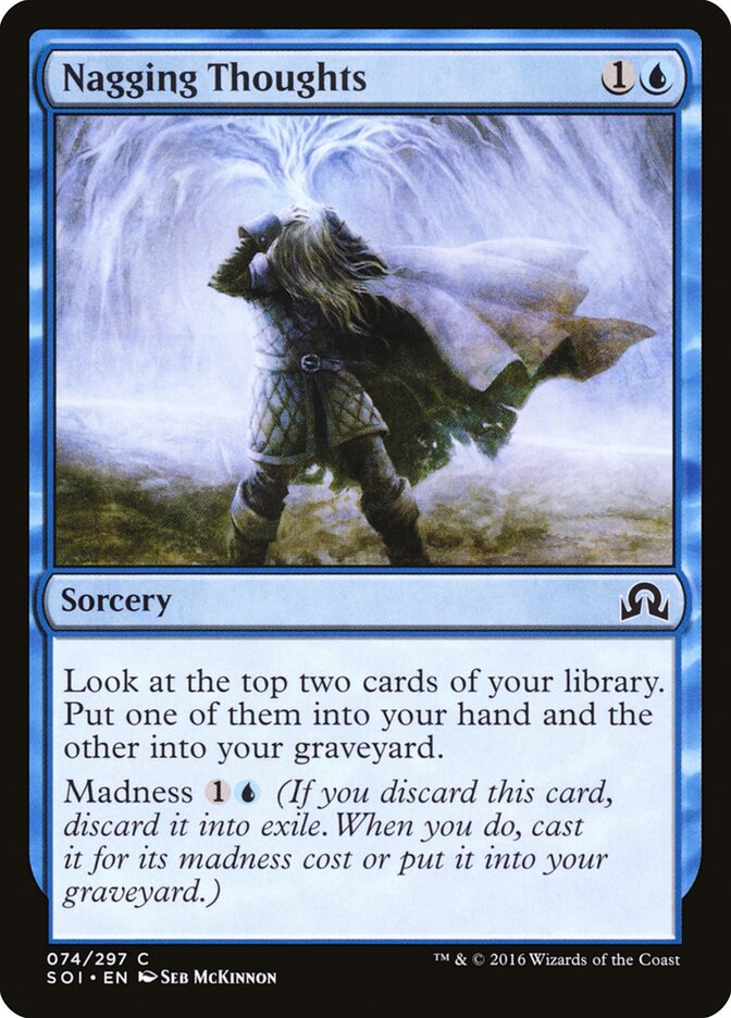 Pensamentos Incômodos / Nagging Thoughts - Magic: The Gathering - MoxLand
