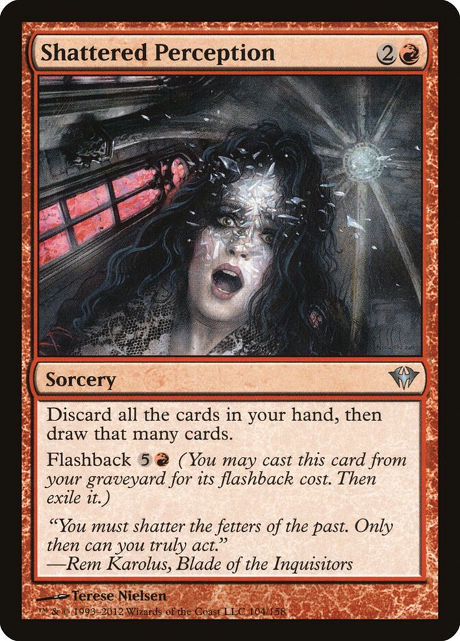 Percepção Estilhaçada / Shattered Perception - Magic: The Gathering - MoxLand