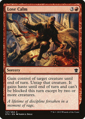 Perder a Calma / Lose Calm - Magic: The Gathering - MoxLand