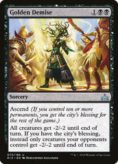 Perecimento Dourado / Golden Demise - Magic: The Gathering - MoxLand