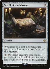 Pergaminho dos Mestres / Scroll of the Masters - Magic: The Gathering - MoxLand