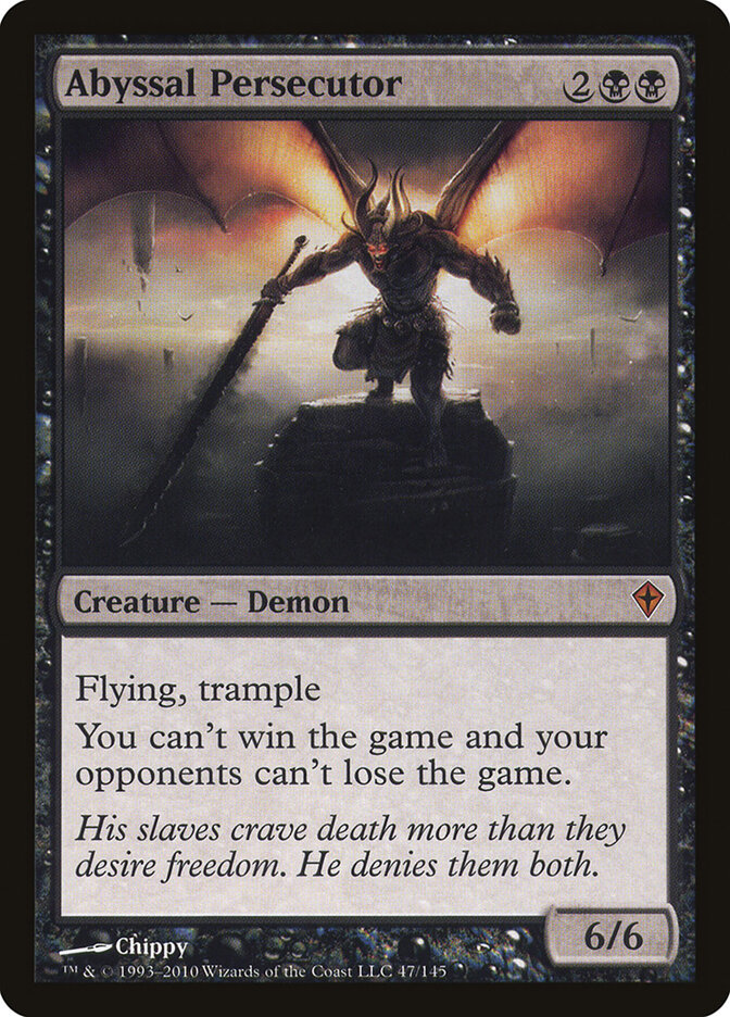 Perseguidor Abissal / Abyssal Persecutor - Magic: The Gathering - MoxLand