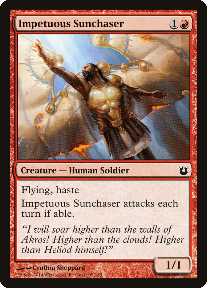 Perseguidor do Sol Impetuoso / Impetuous Sunchaser - Magic: The Gathering - MoxLand